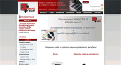 Desktop Screenshot of gravotech.cz