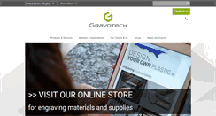 Desktop Screenshot of gravotech.fr