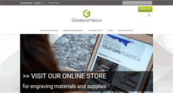 Desktop Screenshot of gravotech.us