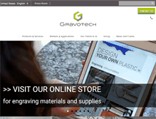 Tablet Screenshot of gravotech.us