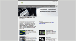 Desktop Screenshot of gravotech.se